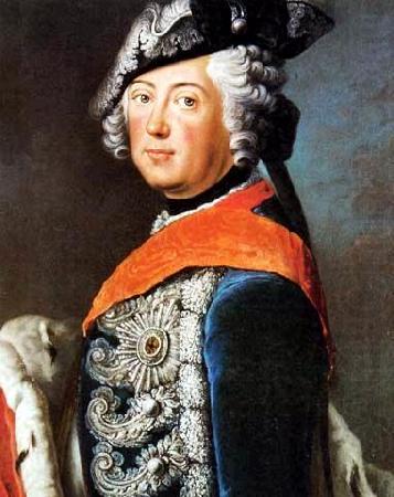 Frederic II de Prusse, antoine pesne